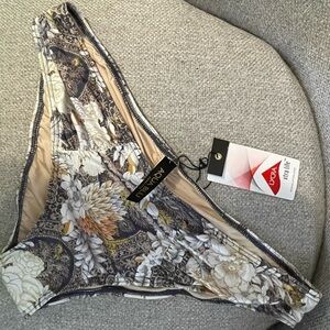 AQUA BLU- floral bikini bottom size 12
